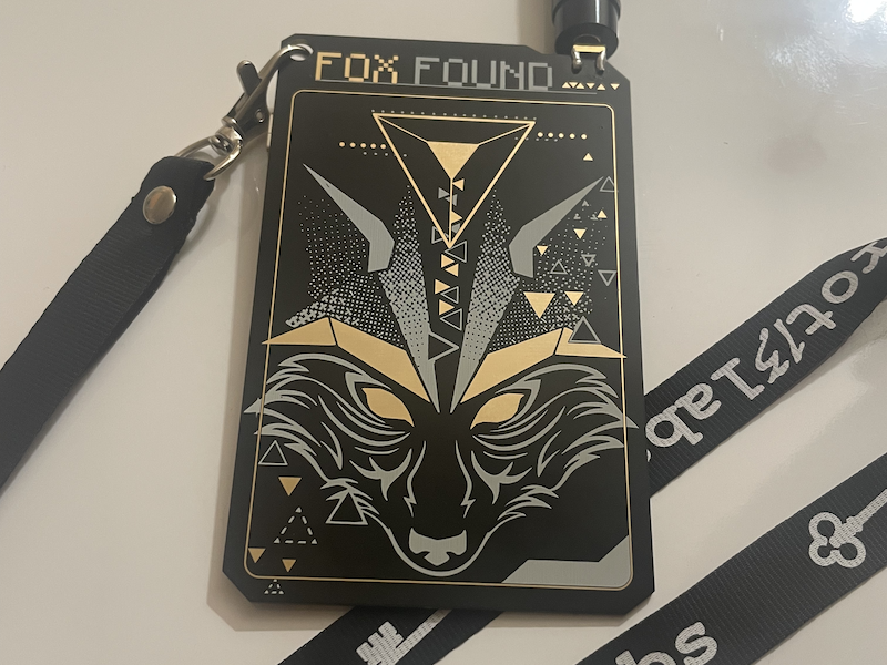 Ham Radio Fox Hunt Badges